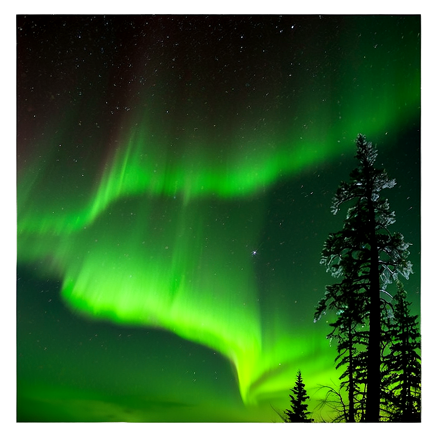 Aurora Borealis Landscape Png 06242024