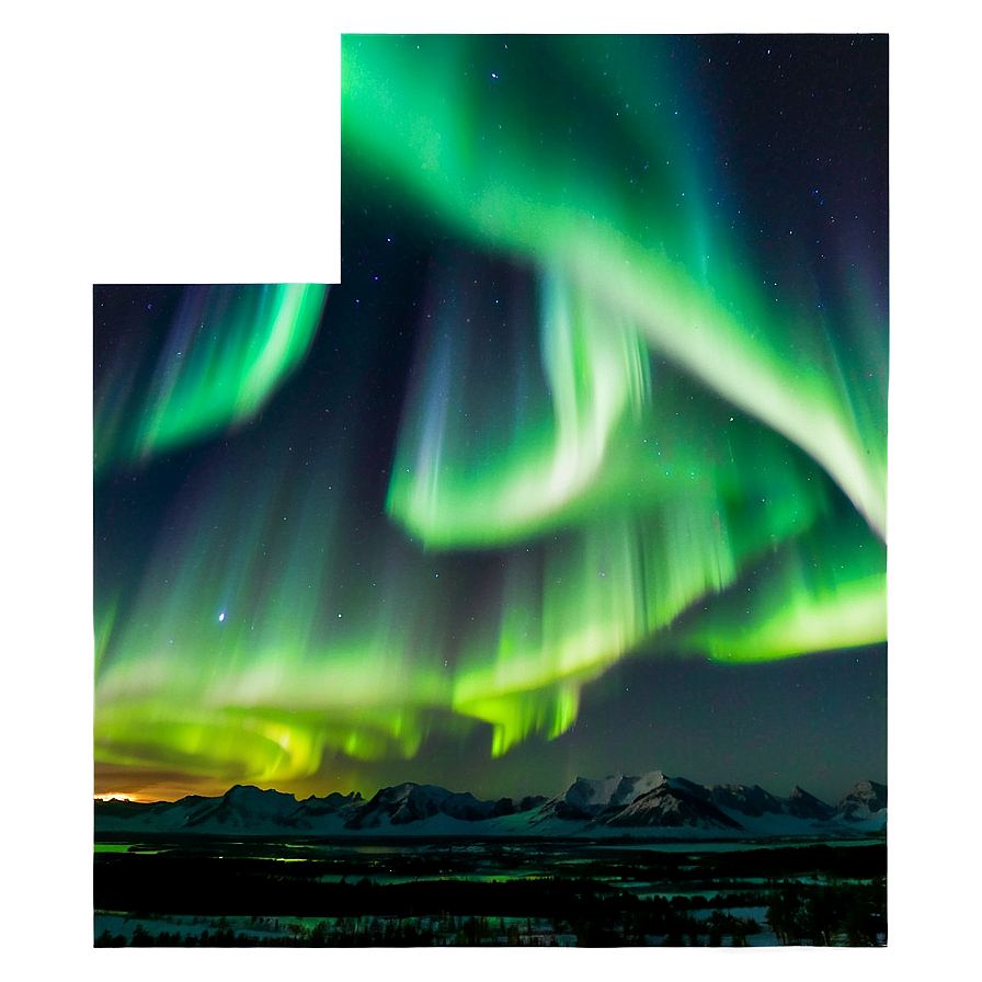 Aurora Borealis Night View Png 21