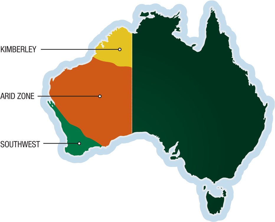 Australia Climate Zones Map