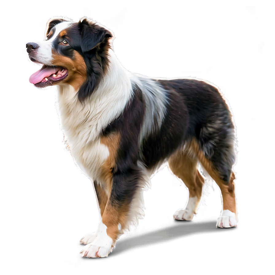 Australian Shepherd Dog Png Irw34