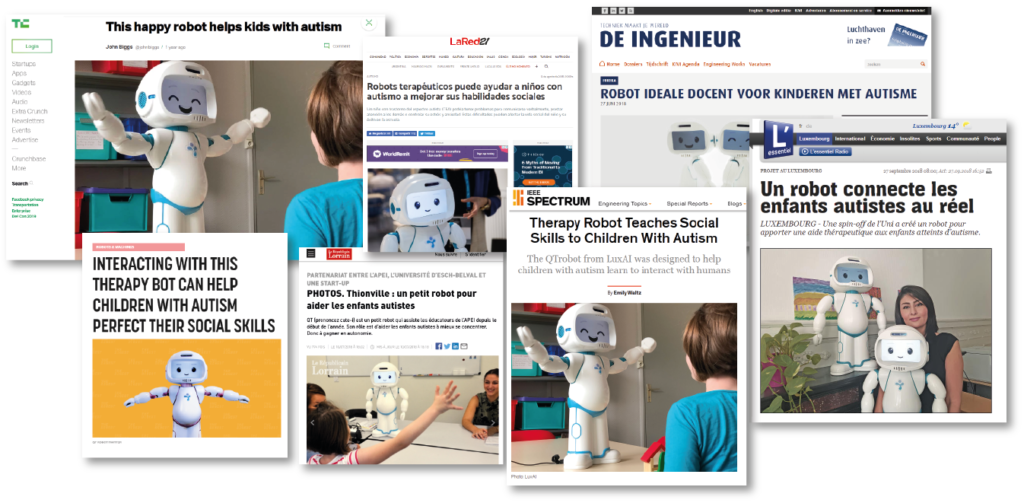 Autism Therapy Robot Featured In News