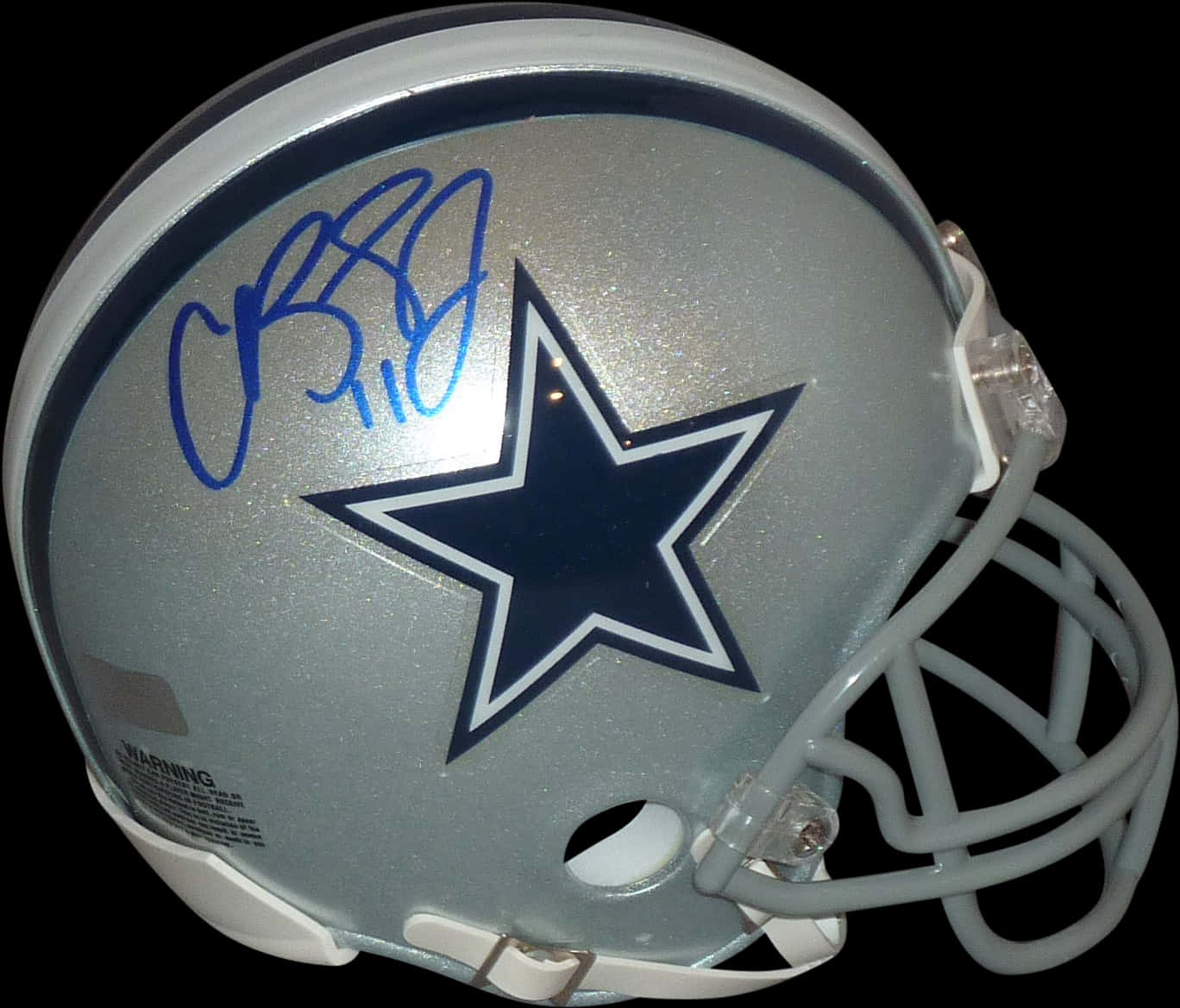 Autographed Dallas Cowboys Helmet