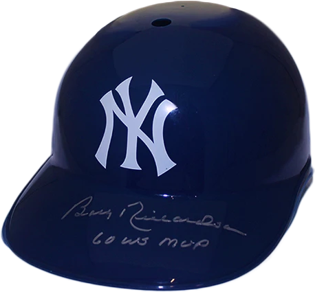 Autographed Yankees Baseball Helmet