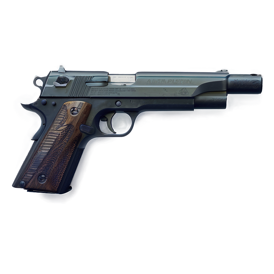 Automatic Pistol Png 39