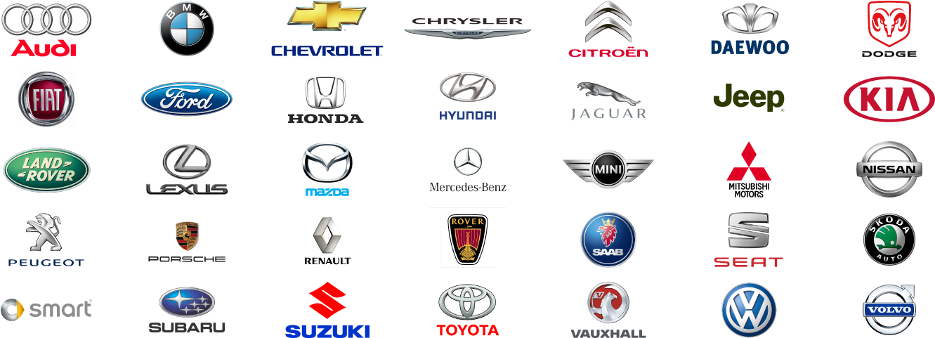 Automotive Brand Logos Compilation