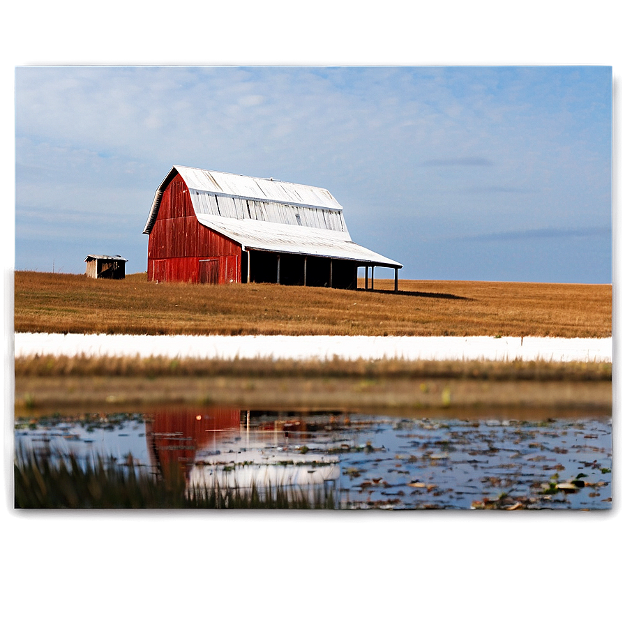 Autumn Barn Setting Png Wyt