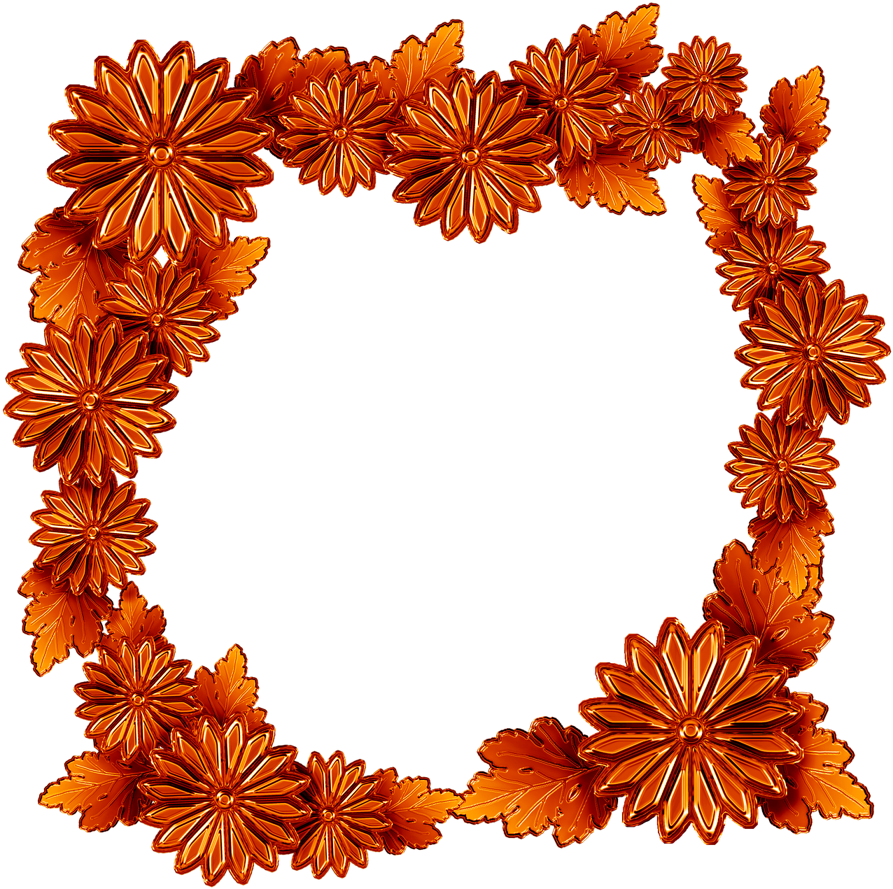 Autumn Chrysanthemum Frame