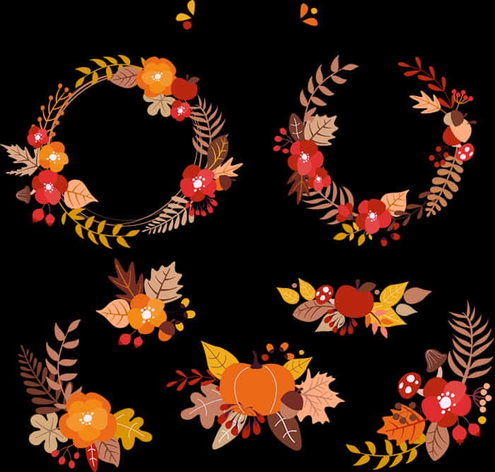 Autumn_ Floral_ Wreath_ Collection