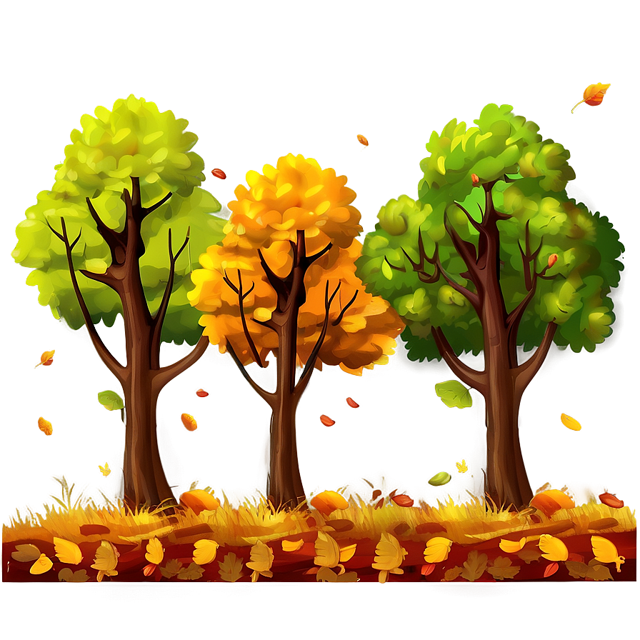 Autumn Forest Scenery Png 99