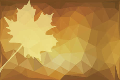 Autumn Leaf Abstract Background