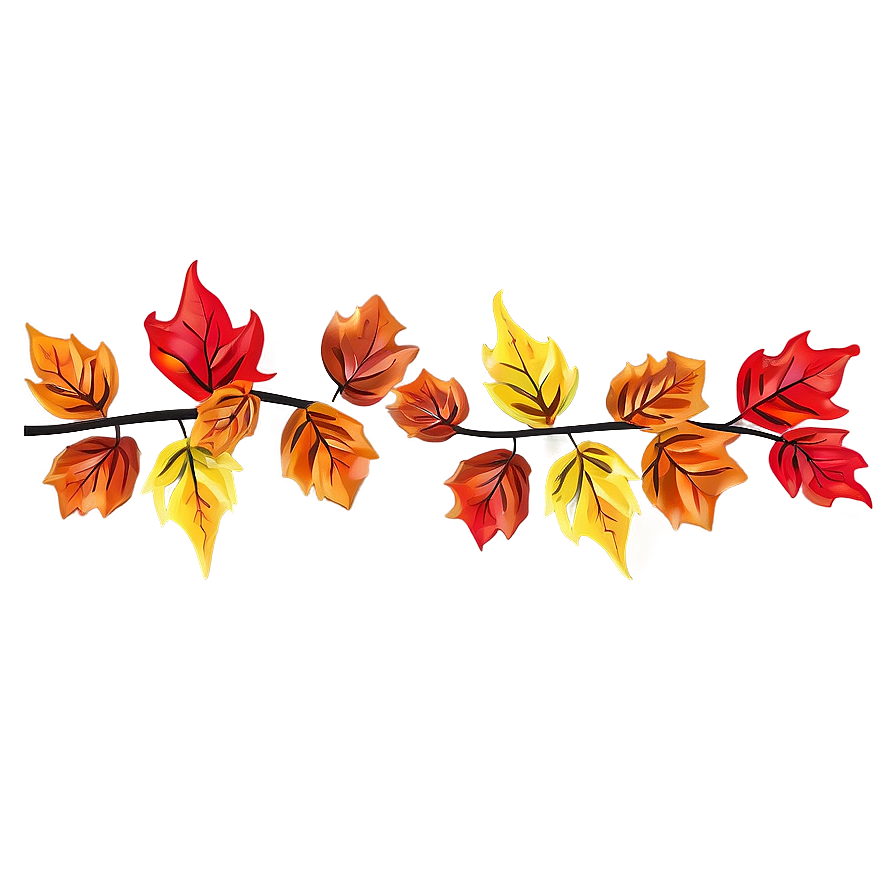 Autumn Leaves Border Png 49