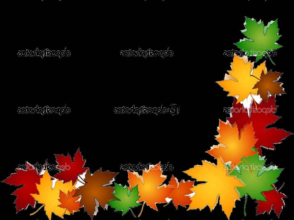 Autumn Leaves Frame