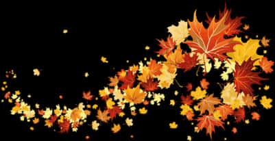 Autumn_ Leaves_ Swirl_ Pattern