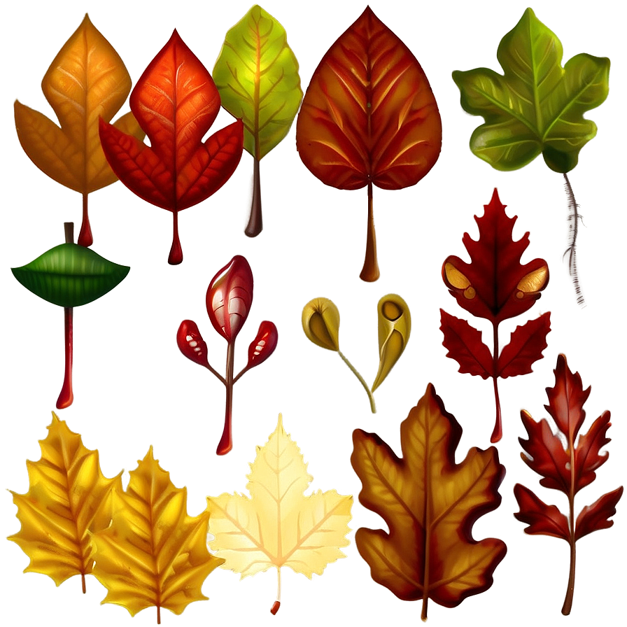 Autumn Leaves Thanksgiving Png Gao