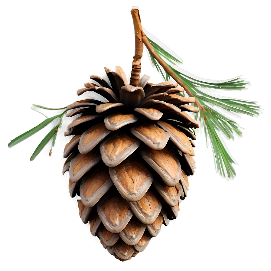 Autumn Pine Cone Png Mjx