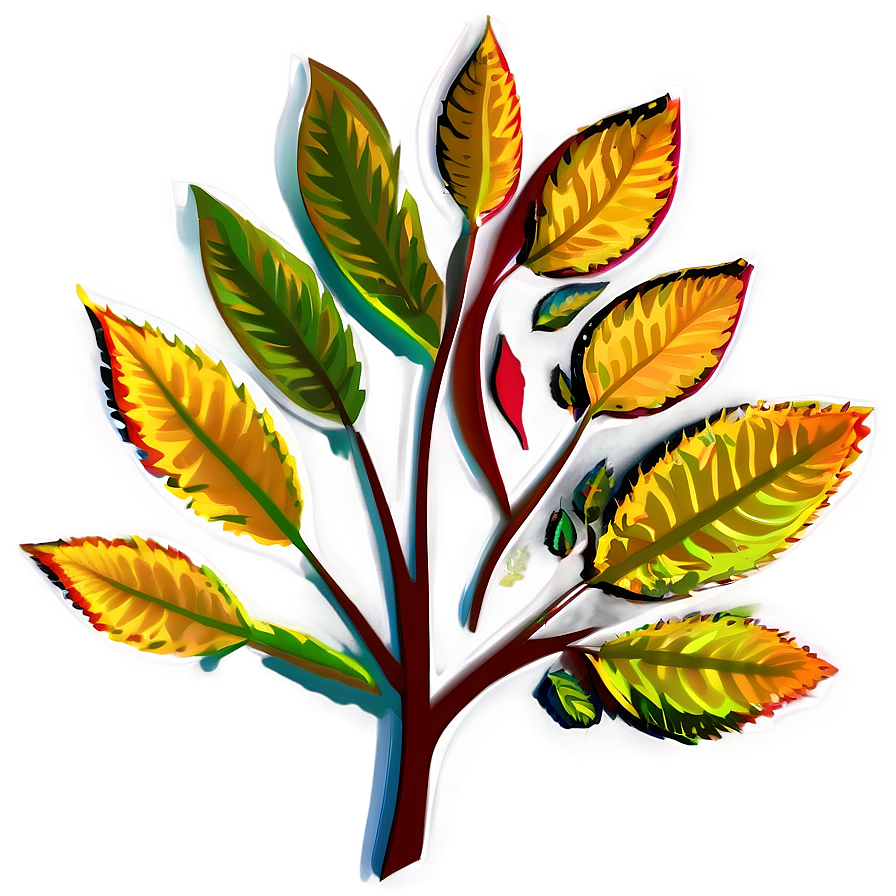 Autumn Plant Clipart Png Jfu