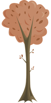 Autumn_ Tree_ Cartoon