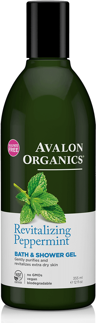 Avalon Organics Peppermint Shower Gel