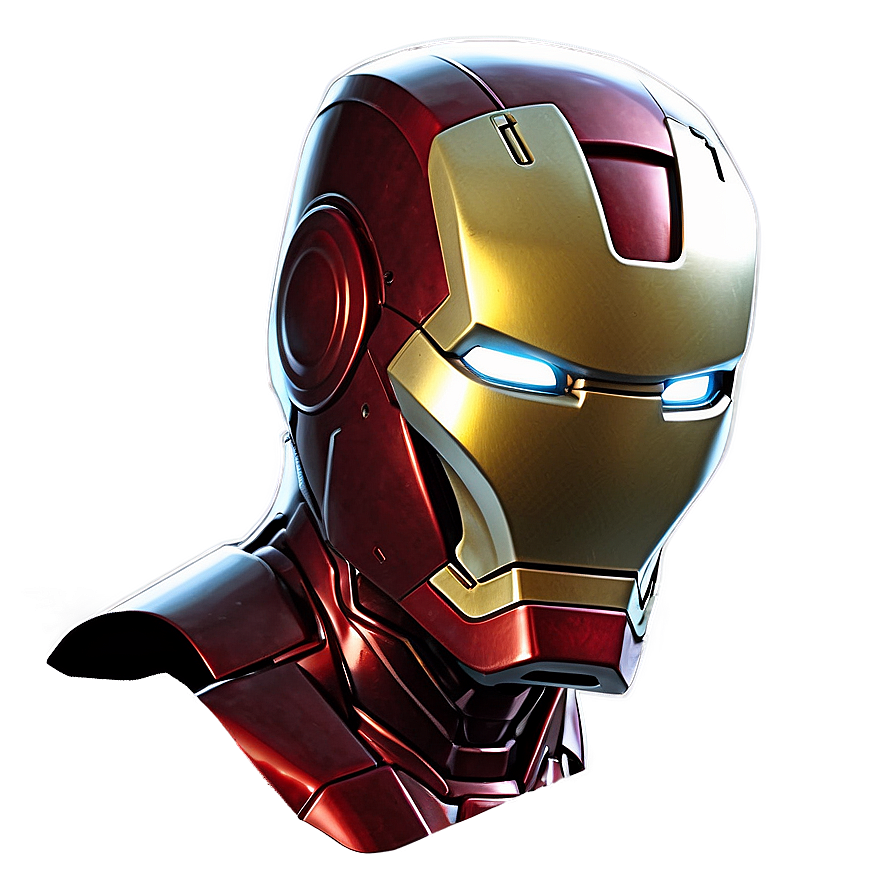 Avengers Iron Man Helmet Profile Png Opb21