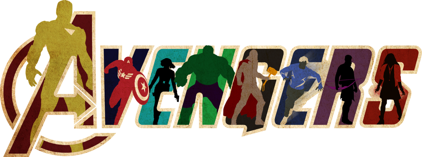 Avengers Silhouette Logo