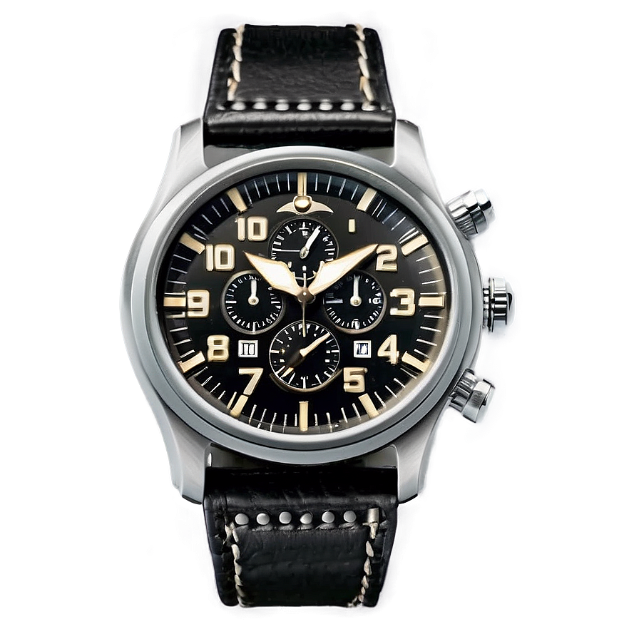Aviator Watch Png 05212024