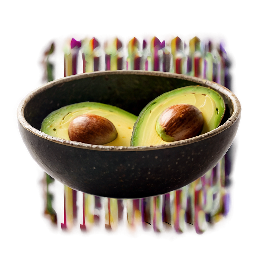 Avocado Bowl Png 05242024