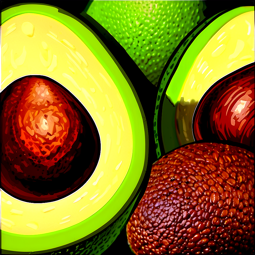 Avocado Clipart Png 96