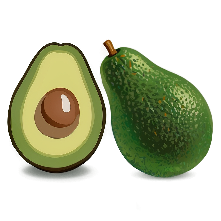 Avocado Vector Png Qbn52