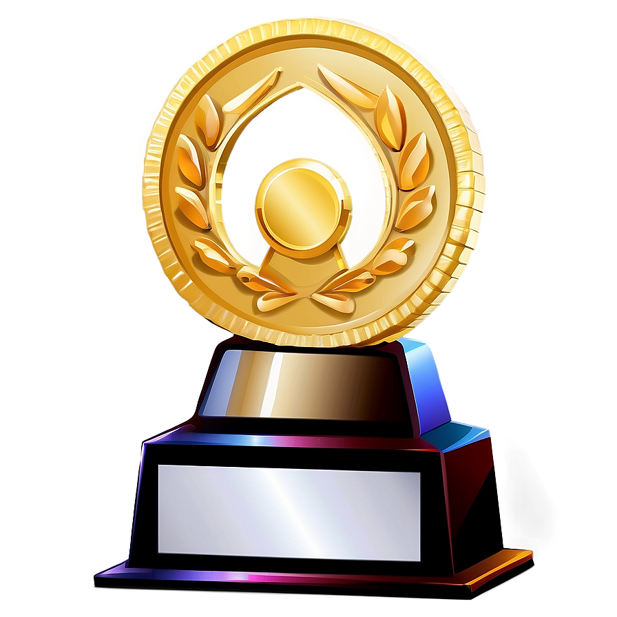 Award Cartoon Trophy Png 60