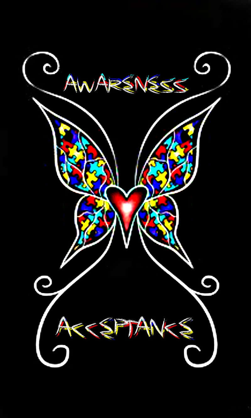 Awareness Acceptance Butterfly Art