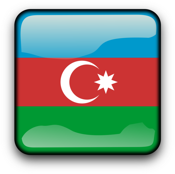 Azerbaijan Flag Icon