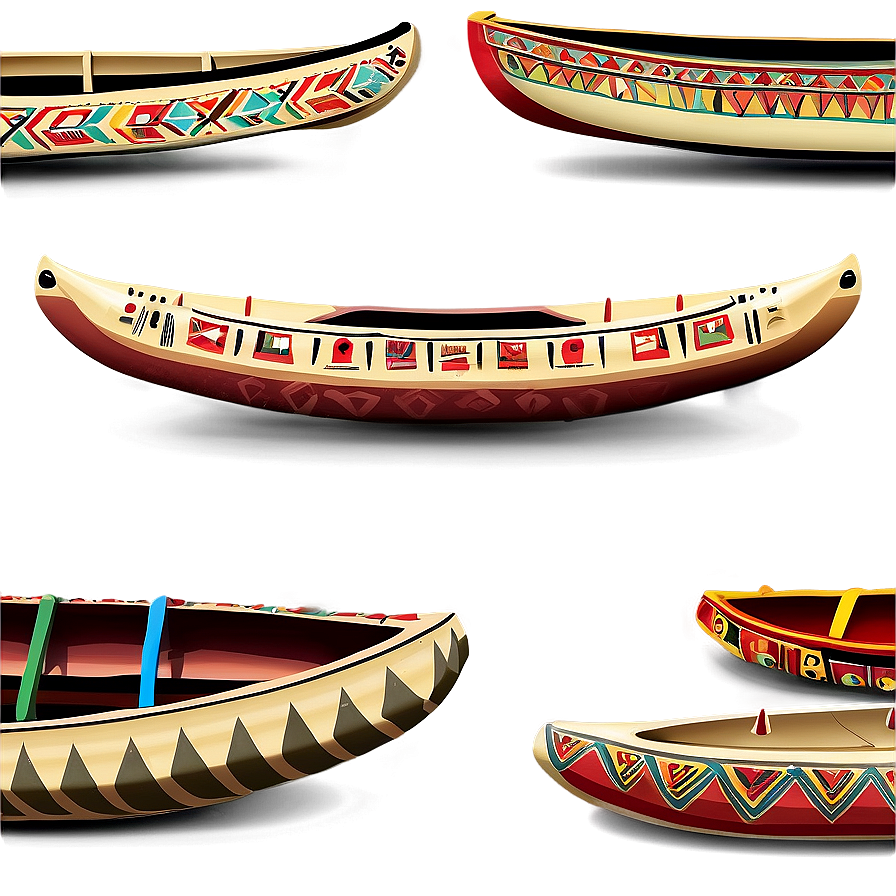 Aztec Canoes Png Htu57