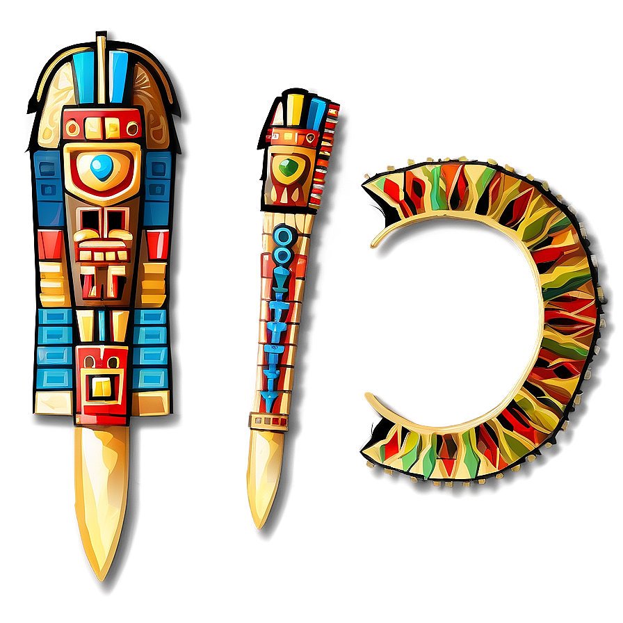 Aztec Ceremonial Knife Png Cyb