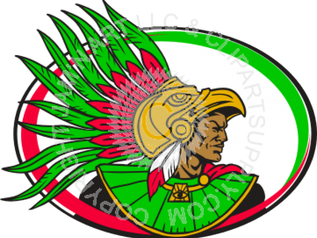 Aztec Warrior Emblem