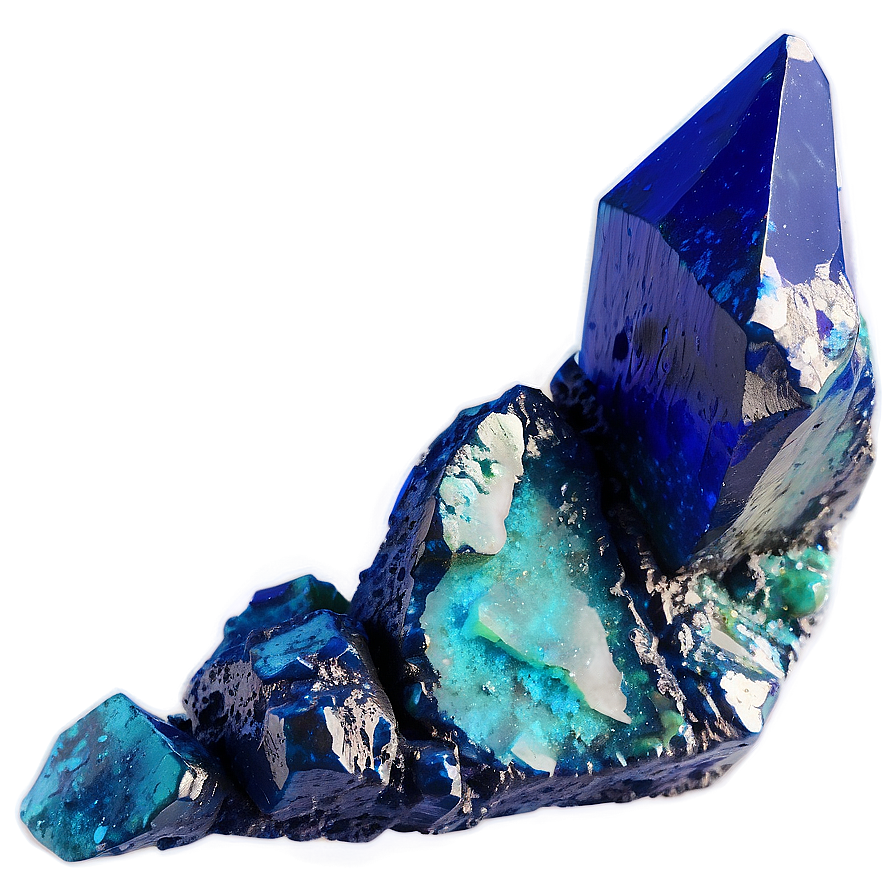 Azurite Crystal Png 05242024