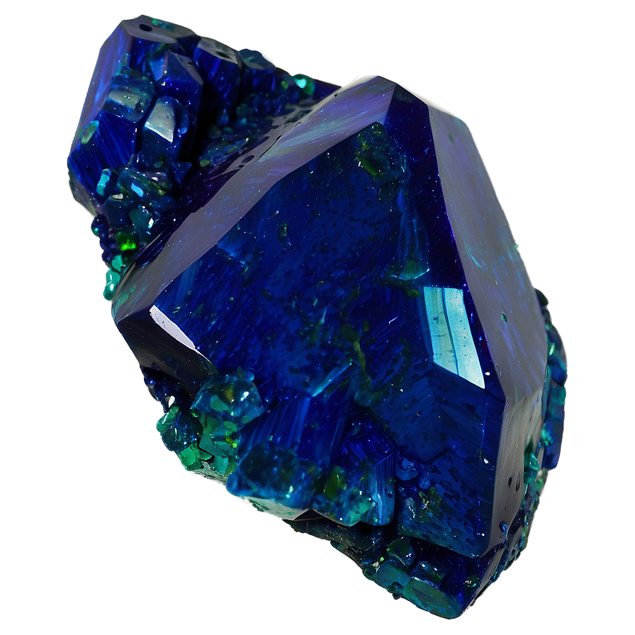 Azurite Crystal Png 81