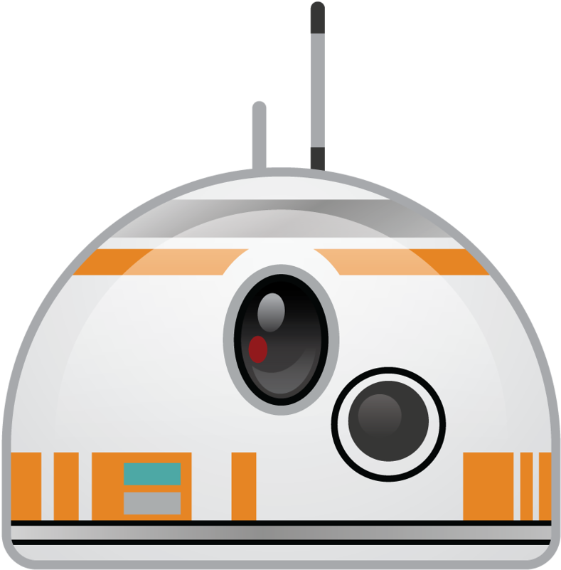 B B8 Droid Star Wars Vector Illustration