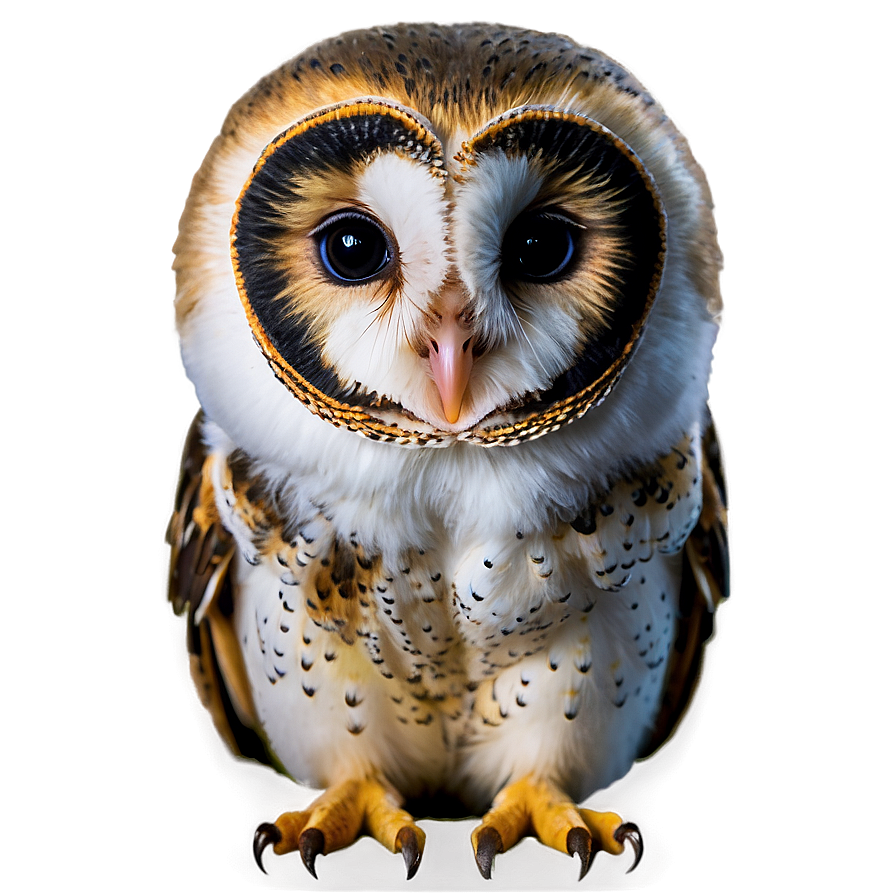 Baby Barn Owl Png 06252024