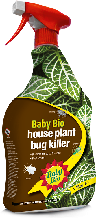 Baby Bio Houseplant Bug Killer Spray Bottle