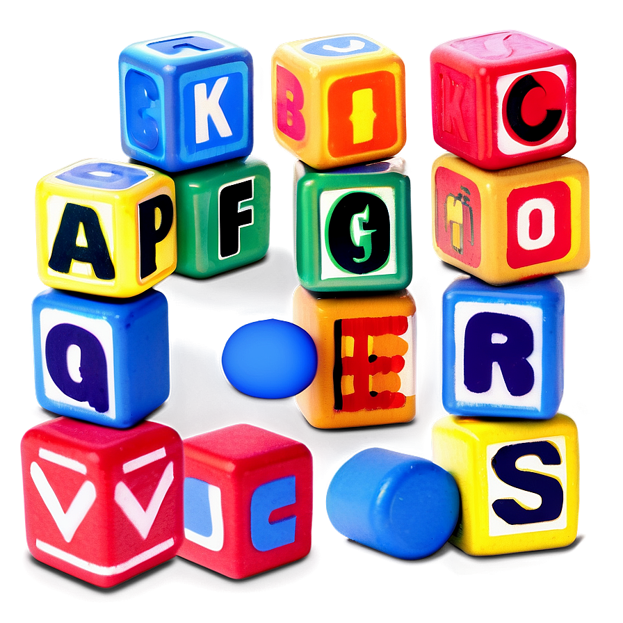 Baby Blocks Alphabet Png Bff