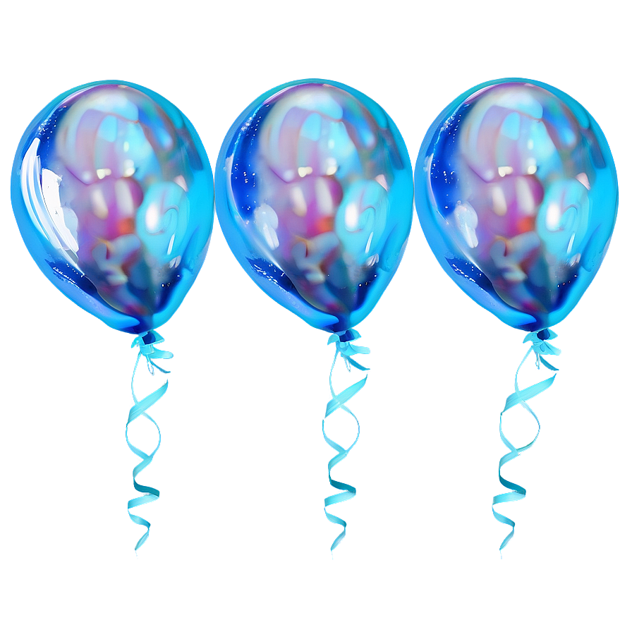 Baby Blue Balloons Png Jva