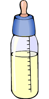 Baby Bottle Illustration