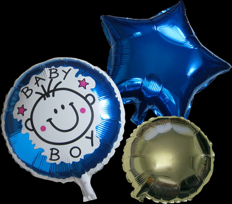 Baby Boy Celebration Balloons