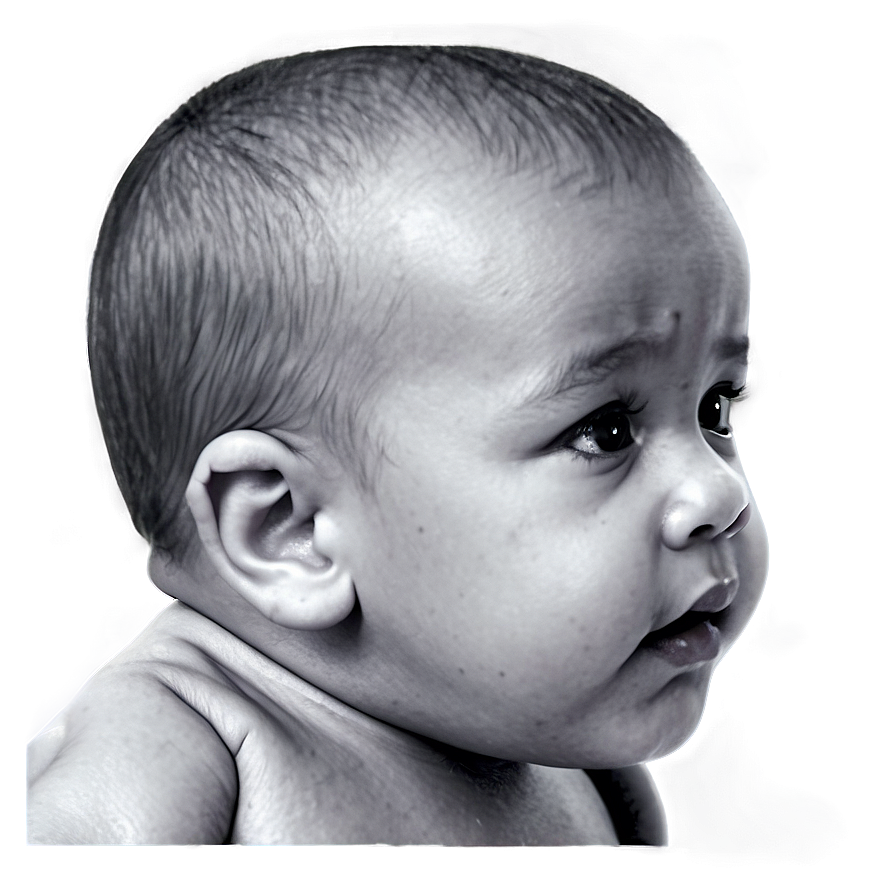 Baby Ear Close-up Png 05242024