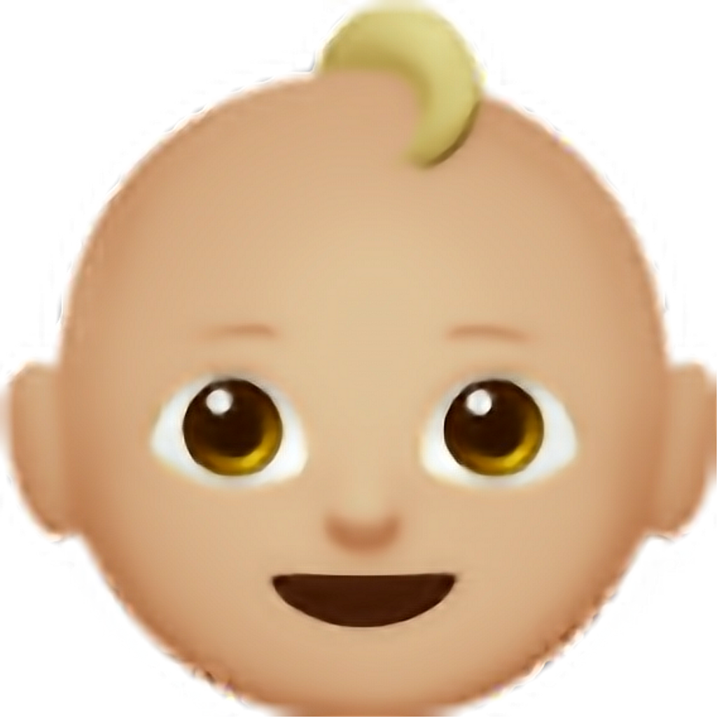 Baby Emoji Smiling Face