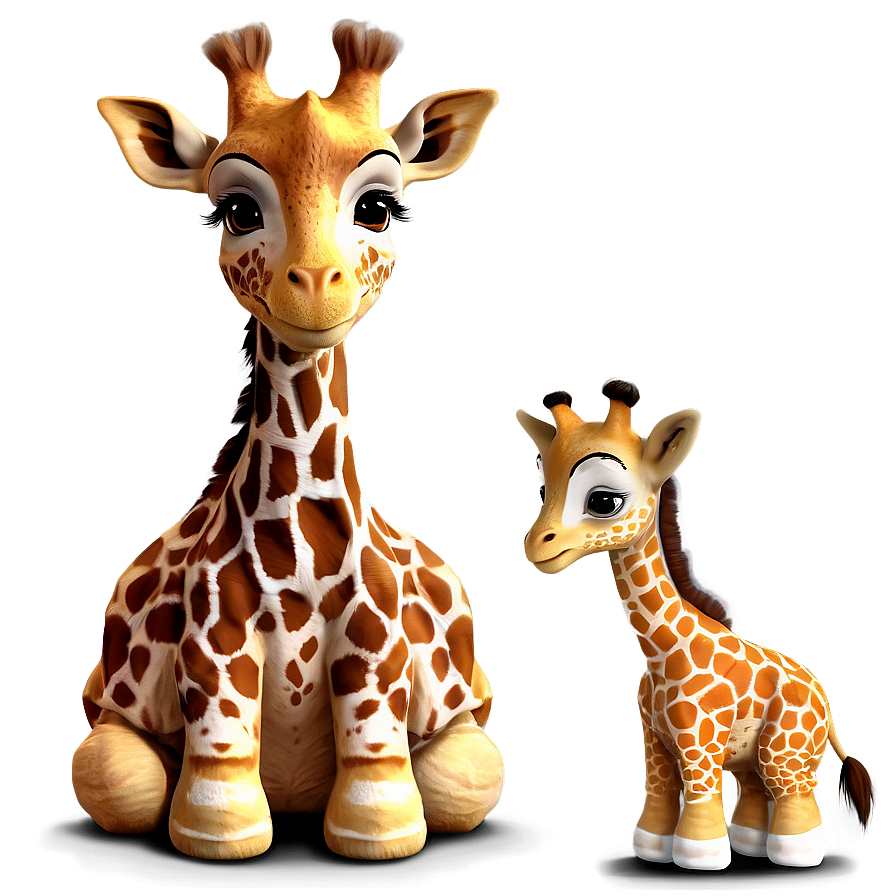 Baby Giraffe Cute Png 71