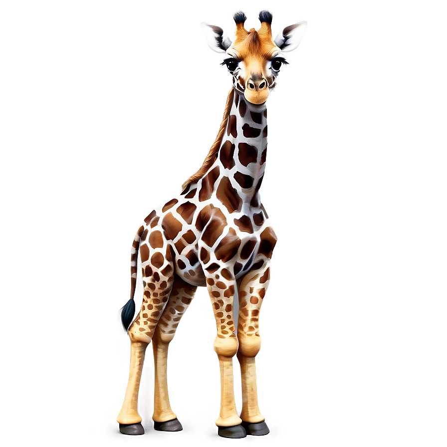 Baby Giraffe Cute Png Ngm77