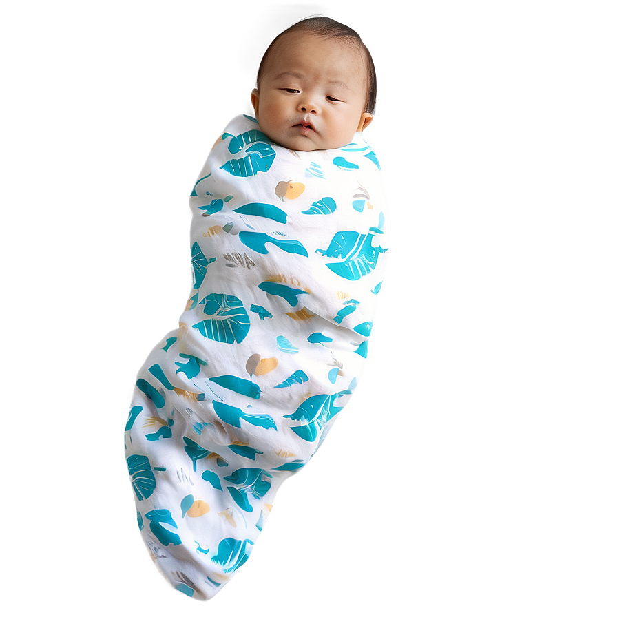 Baby In Swaddle Png Uof61