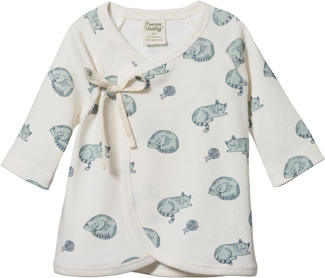 Baby Kimono With Animal Prints