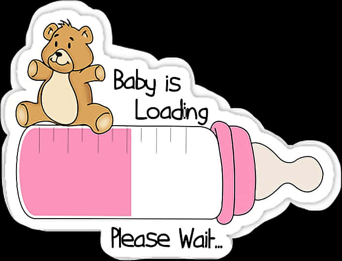 Baby Loading Progress Sticker